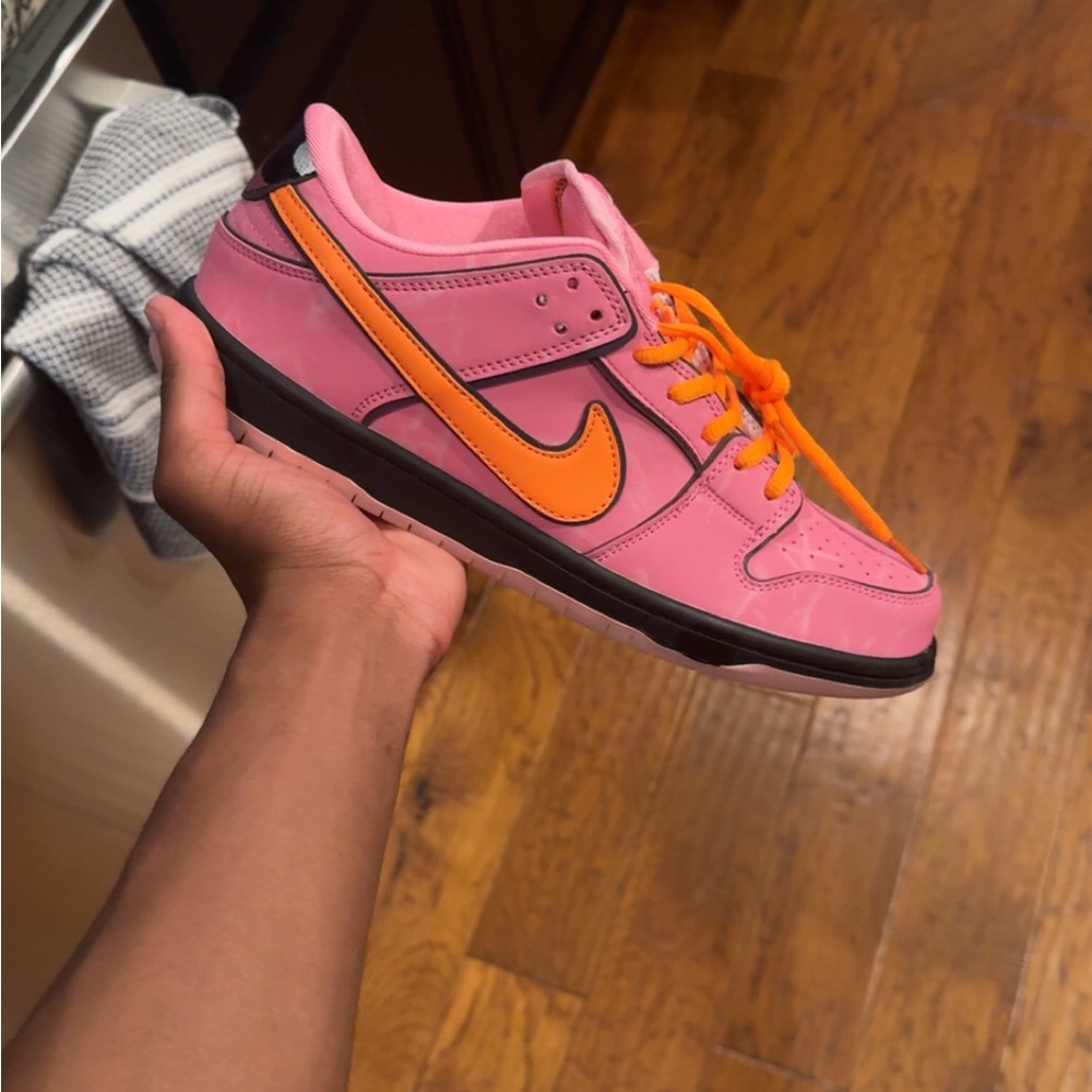 Nike PowderPuff Girls Blossom Dunk Low Sneakers